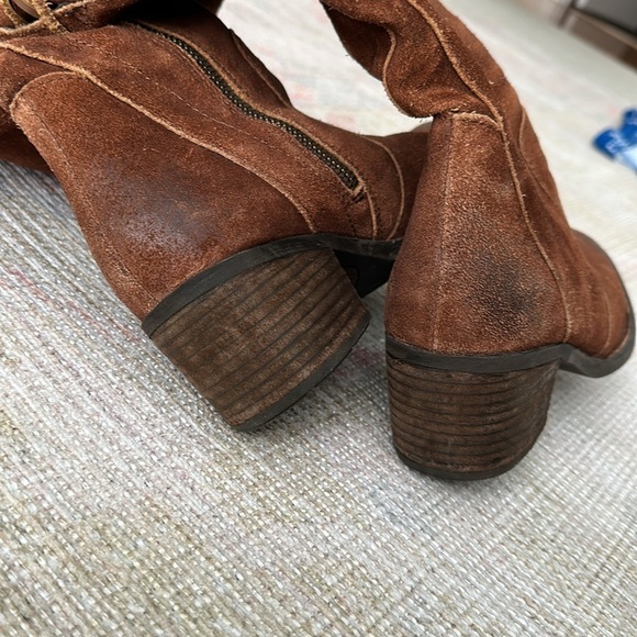 EUC brown Born Felicia boots - Picture 7 of 8